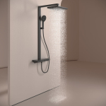 Душевая стойка SANCOS Vos SC6100MB для душа/ванны с термостатическим смесителем/Италия — изображение 10