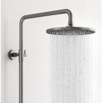 Душевая стойка с термостатическим смесителем SC9007GG SANCOS Etna вороненая сталь/Италия — изображение 10