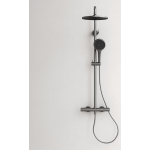Душевая стойка с термостатическим смесителем SC9007GG SANCOS Etna вороненая сталь/Италия — изображение 2