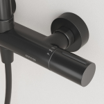 Душевая стойка с термостатическим смесителем SC9007MB SANCOS Etna черный матовый/Италия — изображение 6