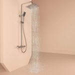 Душевая стойка с термостатическим смесителем SC7100CH SANCOS KANEDO хром глянцевый/Италия — изображение 2