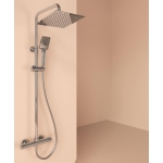 Душевая стойка с термостатическим смесителем SC7100CH SANCOS KANEDO хром глянцевый/Италия — изображение 4