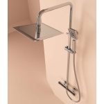 Душевая стойка с термостатическим смесителем SC7100CH SANCOS KANEDO хром глянцевый/Италия — изображение 5