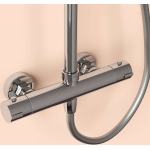 Душевая стойка с термостатическим смесителем SC7100CH SANCOS KANEDO хром глянцевый/Италия — изображение 6