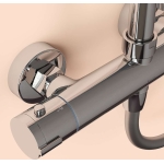 Душевая стойка с термостатическим смесителем SC7100CH SANCOS KANEDO хром глянцевый/Италия — изображение 7