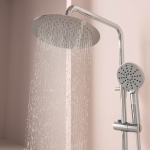 Душевая стойка с термостатическим смесителем SC7200CH SANCOS KANEDO хром глянцевый/Италия — изображение 3