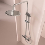 Душевая стойка с термостатическим смесителем SC7200CH SANCOS KANEDO хром глянцевый/Италия — изображение 5
