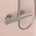 Душевая стойка с термостатическим смесителем SC7200CH SANCOS KANEDO хром глянцевый/Италия — изображение 6