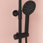 Душевая стойка с термостатическим смесителем SC7200MB SANCOS KANEDO черный матовый/Италия — изображение 7