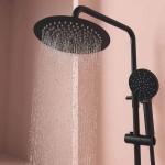 Душевая стойка с термостатическим смесителем SC7200MB SANCOS KANEDO черный матовый/Италия — изображение 8