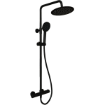 Душевая стойка с термостатическим смесителем SC7200MB SANCOS KANEDO черный матовый/Италия
