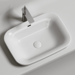 Умывальник 580х400х150мм Element CeramicaNova встраиваемый в столешницу прямоугольный CN6041/Италия