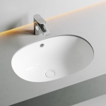 Умывальник 565х385х210мм Element CeramicaNova встраиваемый под столешницу овальный CN6044/Италия