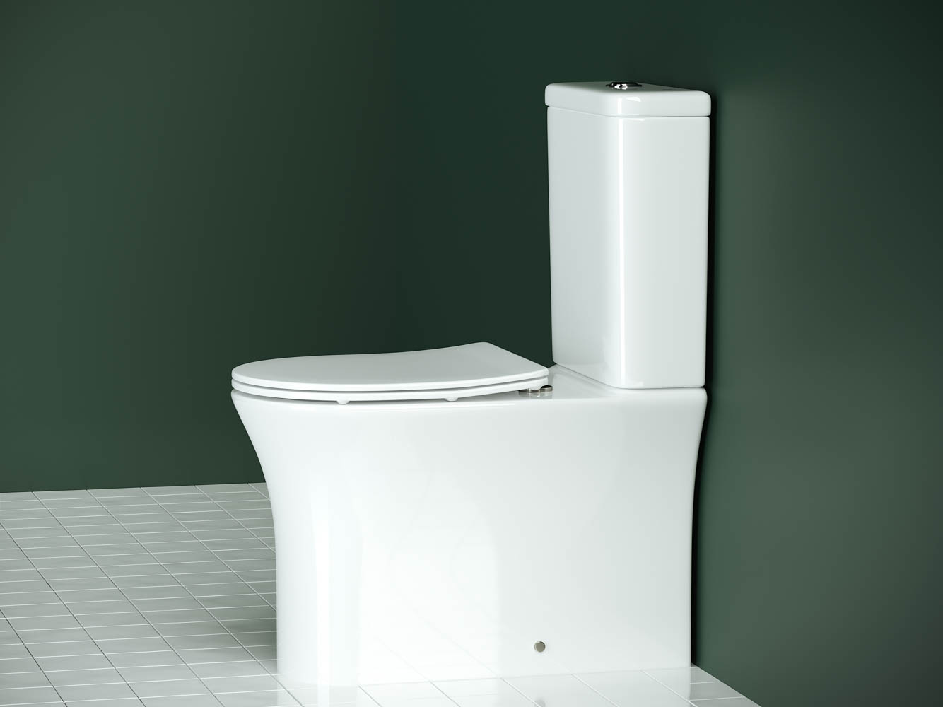 Унитаз безободковый напольный CeramicaNova Star CN1904/Италия