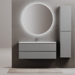 Тумба 120 см Folk Ergraut soft ПОДВЕСНАЯ Sancos с умывальником CN7017 — изображение 2