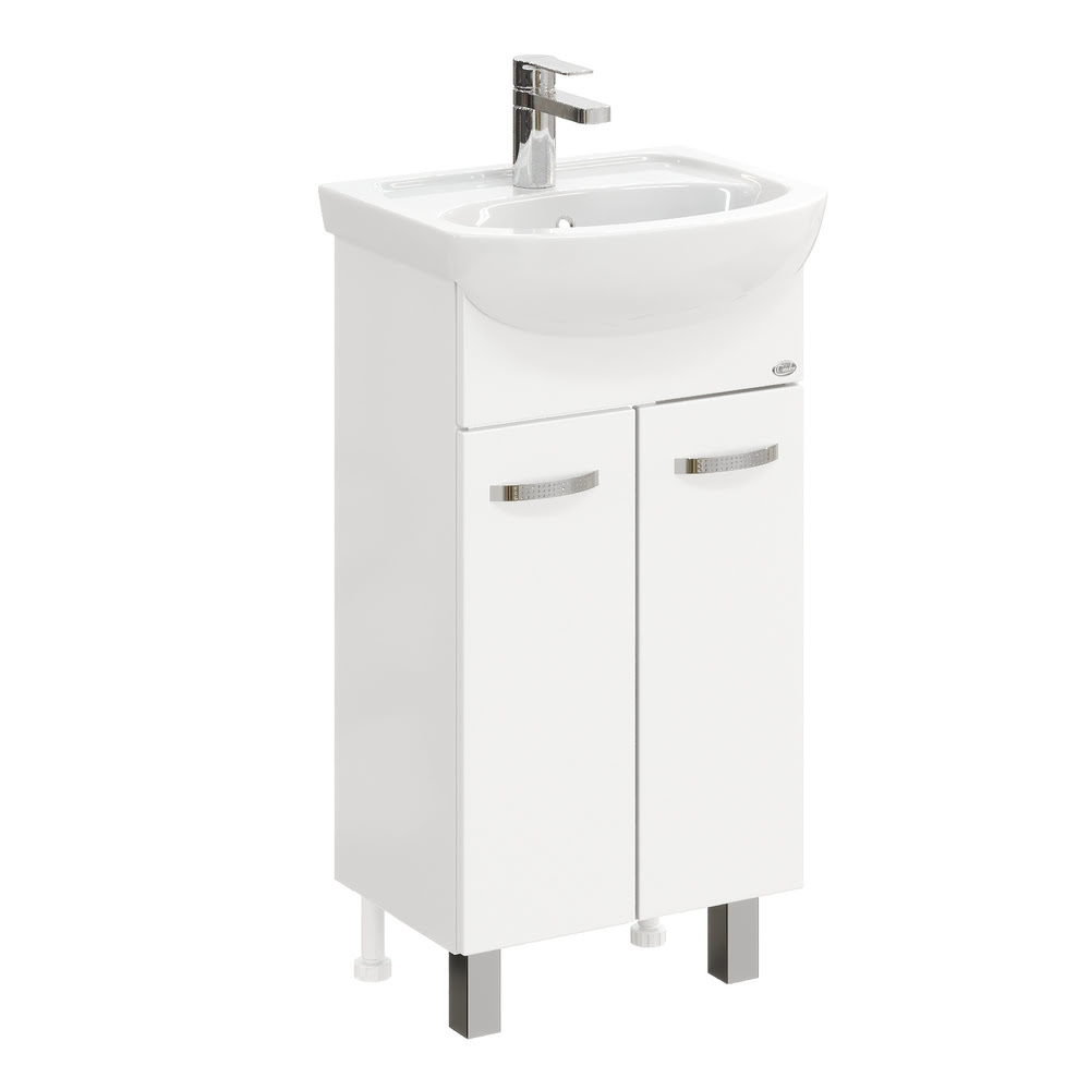 Тумба 47 см КОРАЛЛ с умывальником Азов-45