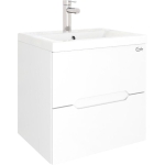 Тумба 50 см АЙЛЕНД подвесная с умывальником Фостер-50