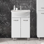 Тумба 55 см КОРАЛЛ с умывальником Уют-55 — изображение 2