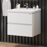 Тумба 60 см Эвада ПОДВЕСНАЯ с умывальником Миранда-60 — изображение 5