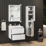 Тумба 60 см Эвада ПОДВЕСНАЯ с умывальником Миранда-60 — изображение 8