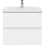 Тумба 60 см Эвада ПОДВЕСНАЯ с умывальником Миранда-60 — изображение 2