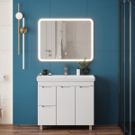 Тумба 90 см АЙЛЕНД с умывальником Адриана-90 — изображение 7