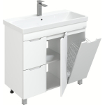 Тумба 90 см АЙЛЕНД с умывальником Адриана-90