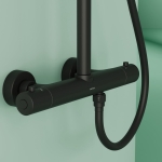 Душевая стойка SANCOS Game SC3002MB для душа/ванны с термостатическим смесителем/Италия — изображение 5