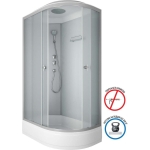 Душевая кабина 120x80x215см NIAGARA Eco E120/80/26L/MT средний поддон 26см стекло матовое — изображение 2