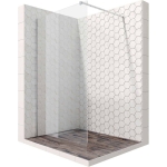 Душевая перегородка 90x200см / Хром / Стекло прозрачное / Ambassador Walk-in 15031101 / Германия — изображение 2