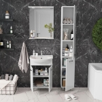 Тумба 50 см КОРАЛЛ с умывальником — изображение 7