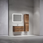 Тумба 90 см Urban ПОДВЕСНАЯ Sancos Дуб чарльстон с умывальником CN7002 — изображение 3