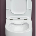 Унитаз безободковый подвесной CeramicaNova PLAY Rimless CN3001/Италия — изображение 5