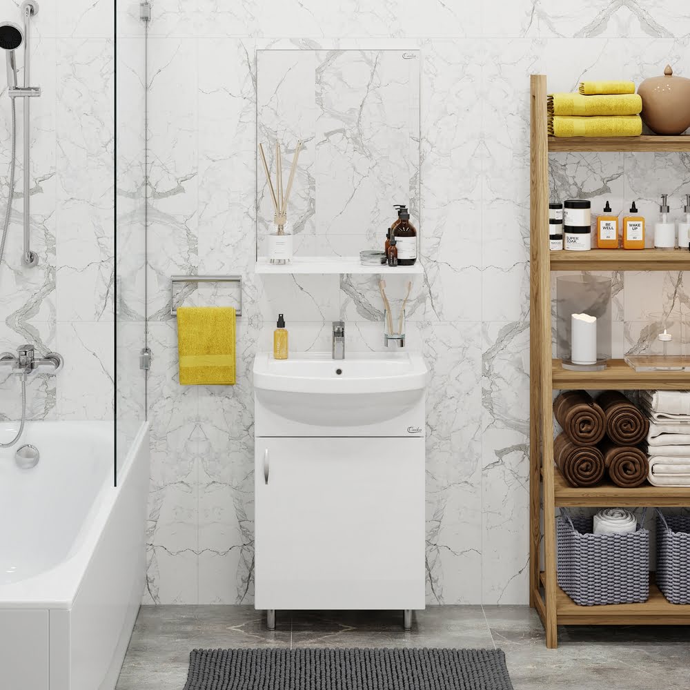 Комплект ЭКО 52 см БЕЛЫЙ "3 в 1" по принципу собери сам