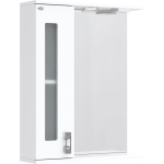 Шкаф-зеркало КРИСТАЛЛ 58 см Левый