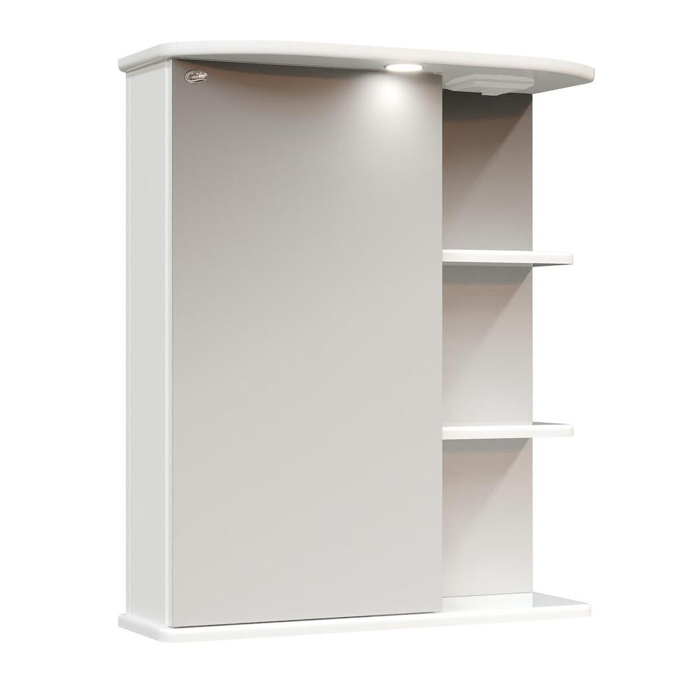 Шкаф-зеркало КАРИНА 60 см Левый