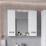 Шкаф-зеркало  БАЛТИКА 80 см — изображение 2