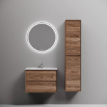 Тумба 70 см Marmi 2.0 Дуб чарльстон ПОДВЕСНАЯ Sancos с умывальником CN7007 — изображение 2