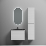 Тумба 70 см Folk Bianco ПОДВЕСНАЯ Sancos с умывальником CN7007MB — изображение 2