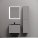 Тумба 70 см SNOB R Doha Soft ПОДВЕСНАЯ Sancos с умывальником CN7007MB — изображение 2