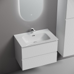 Тумба 70 см Folk Bianco ПОДВЕСНАЯ Sancos с умывальником CN7007 — изображение 4