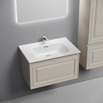 Тумба 70 см VERY Beige Soft ПОДВЕСНАЯ Sancos с умывальником CN7007 — изображение 3