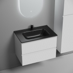 Тумба 70 см Folk Bianco ПОДВЕСНАЯ Sancos с умывальником CN7007MB — изображение 4