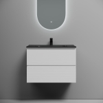 Тумба 70 см Folk Bianco ПОДВЕСНАЯ Sancos с умывальником CN7007MB — изображение 3