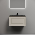 Тумба 70 см VERY Beige Soft ПОДВЕСНАЯ Sancos с умывальником CN7007MB — изображение 3