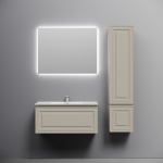 Тумба 90 см VERY Beige Soft ПОДВЕСНАЯ Sancos с умывальником CN7002 — изображение 2