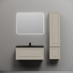 Тумба 90 см VERY Beige Soft ПОДВЕСНАЯ Sancos с умывальником CN7002MB — изображение 2