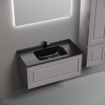 Тумба 90 см VERY Doha Soft ПОДВЕСНАЯ Sancos с умывальником CN7002MB — изображение 4