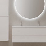 Тумба 120 см Folk Bianco ПОДВЕСНАЯ Sancos с умывальником CN7016 — изображение 4