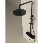 Душевая стойка с термостатическим смесителем SC11002MB Sancos Teo Черный матовый/Италия — изображение 4